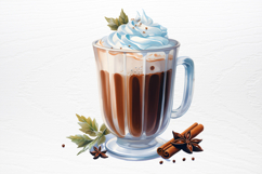 Christmas hot chocolate sublimation PNG Product Image 3