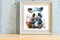 Adorable Animal Bunny Clipart, Watercolor Clipart Product Image 3