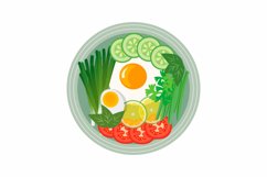 Asian Food Collection with Chopsticks Product Image 4