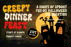 Spooky Humerus is a spooky Halloween font duo Product Image 2