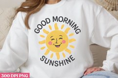 Good morning sunshine PNG, Retro Positive Sublimation PNG Product Image 3