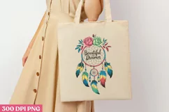 Beautiful Dreams PNG, Dreamcatcher Sublimation PNG Product Image 3
