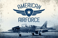 Airborne 86 - Regular &amp; Stencil Sans Military Font Product Image 3