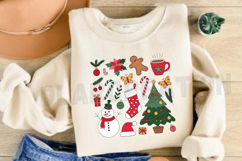 Cute Christmas Clipart Sublimation PNG Design Product Image 3