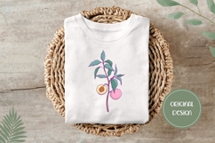 Hand Drawn Peach Illustration, Cartoon Peach PNG Product Image 3
