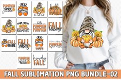 Fall Sublimation Bundle - Fall Sublimation - Pumpkin PNG Product Image 2