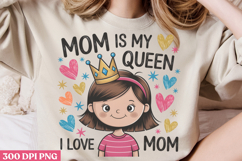 Floral Mama Mom Sublimation PNG Product Image 3