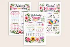 Modern Flower Drawing Guide Product Image 3