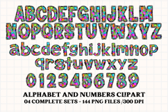 Father’s Day Alphabet clipart, father’s day letters doodle Product Image 3