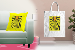 Radiant Abstract Sunburst Embroidery Design Product Image 3