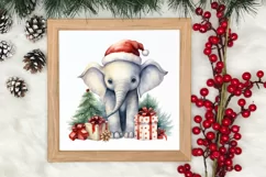Christmas Farm Animals Clipart, Christmas PNG Product Image 3