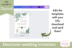 Smartphone Wedding Invitation Template, Canva template Product Image 3
