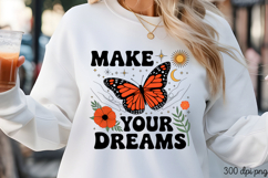 MAKE YOUR DREAMS PNG, Magic and Celestial Sublimation PNG Product Image 3