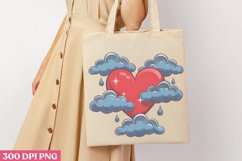 Pop Art Valentine Day Clipart PNG Product Image 1