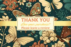 floral pattern with butterflies, Flowers Pattern Product Image 3