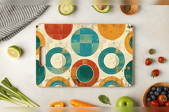 Retro Distressed Cutting Boards sublimation Designs Product Image 3