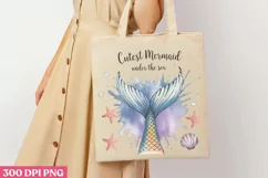 Cutest mermaid under the sea PNG ,Mermaid Sub Product Image 3