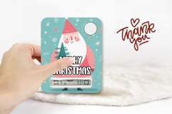 Santa Claus Money Card, Christmas Santa Gift Card Designs Product Image 3