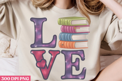 Love PNG, Book Lover Sublimation PNG Product Image 3