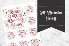 Today I Will Do My Best | Self Affirmation Sticker Product Image 1