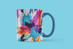 Rainbow Brush Stroke Digital Paper Product Image 3