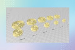 Circle Window 2 Clay Cutter - Cookie Cutter STL Files Product Image 3