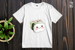 CCute Kawaii Sushi Clipart PNG Product Image 2
