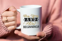 New year and new beginnings SVG, Happy New Year SVG Product Image 3