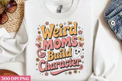 Weird moms build character PNG, Retro Mama Sublimatio PNG Product Image 3