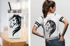 Horse svg #6, Horse head svg, Horse silhouette svg, png file Product Image 3