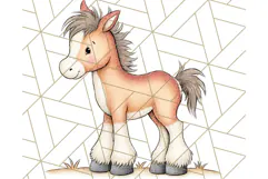 Baby Farm Animal Clipart, Cute Farm Animals Png Product Image 3