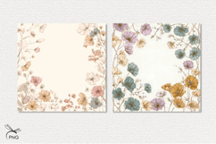 Summer flowers digital paper Product Image 3