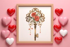 Victorian Valentines Day Clipart, Valentines Day PNG Product Image 3