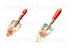 Garden, Ephemera, PNG, Junk Journal, Watercolor, clipart Product Image 3