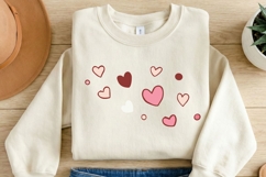 Love &amp; Blooms Coquette Clipart PNG SVG, Pink Floral Bows Product Image 3