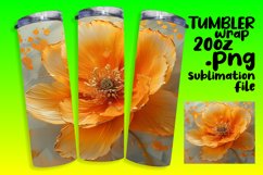 Garden of Beauty: Sublimated Tumbler Design Product Image 1