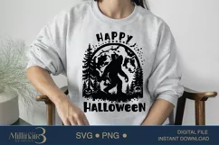 Bigfoot Happy Halloween|Sasquatch Svg Png Design,Mountain S Product Image 3