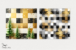 Christmas digital paper, background clipart Product Image 3