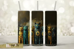 ANIMAL TOTEM seamless tumbler wrap sublimation design Product Image 2