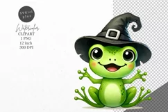 Halloween clipart, Frog clipart, Autumn clipart Product Image 1