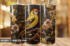 3D Embroidered Goldfinch Tumbler Bundle 15 Designs Product Image 4
