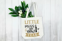 Little miss new year SVG, Happy New Year SVG Product Image 3