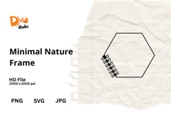Minimal Nature Frame Product Image 1