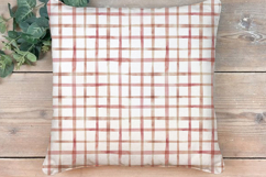 Beige Checkered Seamless Pattern, Digital Paper Product Image 3