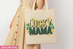 Lucky Mama PNG, St Patricks Day Sublimation PNG Product Image 3