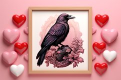 Love Gothic Valentine Clipart, Gothic Valentine Clipart Product Image 3