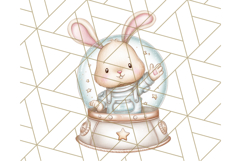 Kawaii Space Creatures Clipart PNG, Galaxy Alien Clip Art Product Image 3