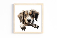 Peeking Dog Collection Clipart Product Image 3