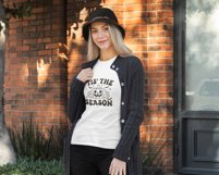Tis&#039; the Season SVG | Halloween TShirt | Retro Pumpkin PNG Product Image 2