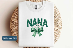 Floral Nana Png Coquette Grandma Design Product Image 3
